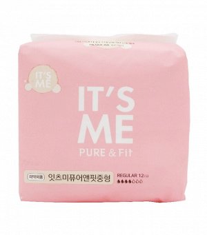 IT`S ME Pure&Fit Прокладки гигиенические Regular 25см (12шт)