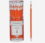 Карандаш чернографитный пластиковый