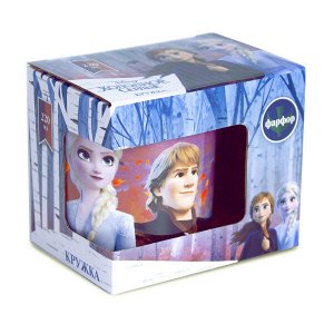 Веселуха Кружка в подарочной упаковке &quot;Холодное сердце 2&quot;, фарфор Frozen II