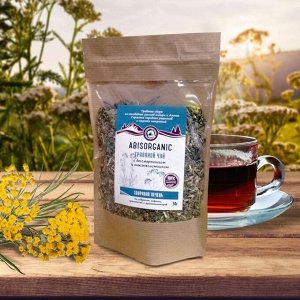 Травяной чай ABISORGANIC здоровая печень с бессмертником и тысячелистником