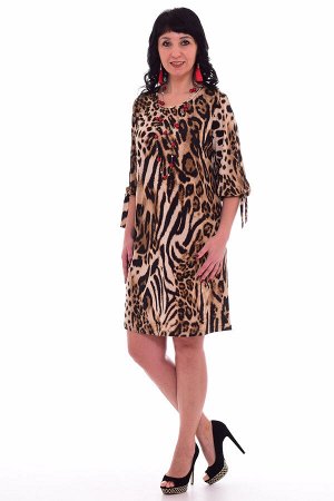 *Платье женское Ф-1-19б (леопард)