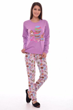 Пижама женская 1-127д (фиолетовый)