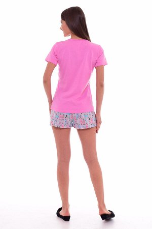 Пижама женская 1-140а (розовый)