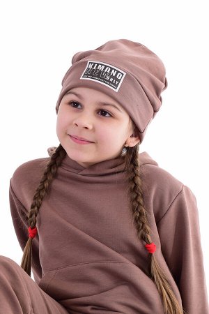 Костюм детский с шапкой 7-281в (какао)
