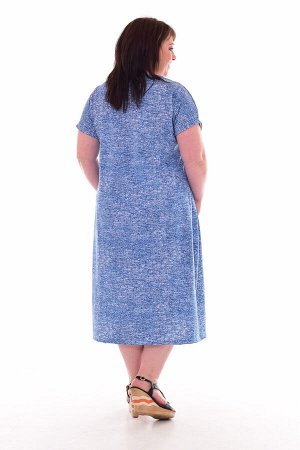 Платье женское 4-69 (голубой)