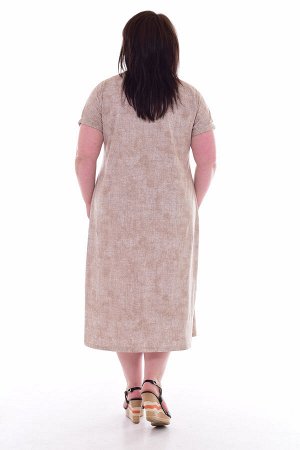 Платье женское 4-69а (карамель)