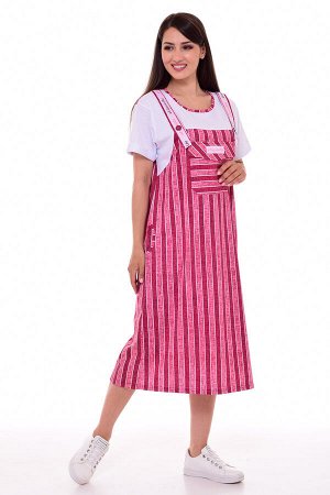 Платье женское 4-083а (розовый)