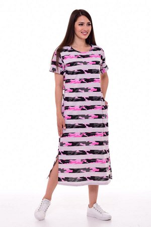 Платье женское 4-084а (розовый)