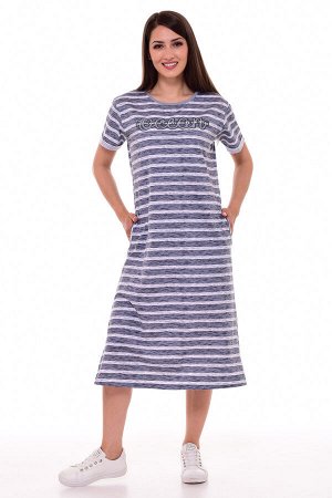 Платье женское 4-094 (серый)