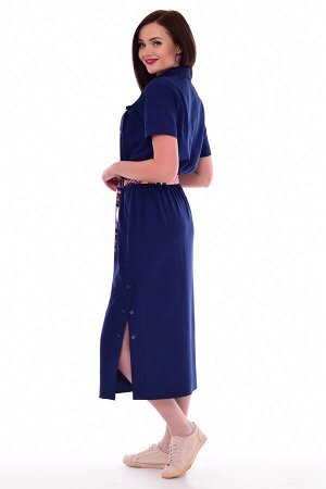 *Платье женское Ф-1-65г (темно-синий)
