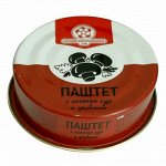 Паштет с печенью кур и грибами 100гр. пленка 1/15
