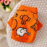 Одежда для домашних животных, свитер, цвет оранжевый