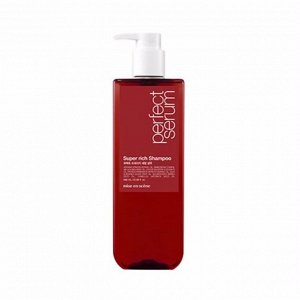 Mise-en-scene Шампунь для интенсивного восстановления волос Perfect Serum Super Rich Shampoo, 680 мл