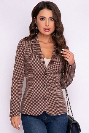 Жакет 8108 Жакет из трикотажного полотна джерси.
50% вискоза,45% п/э,5% лайкра