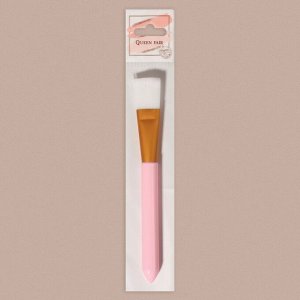 Кисть для масок «Нежность», 15,8 см, цвет розовый