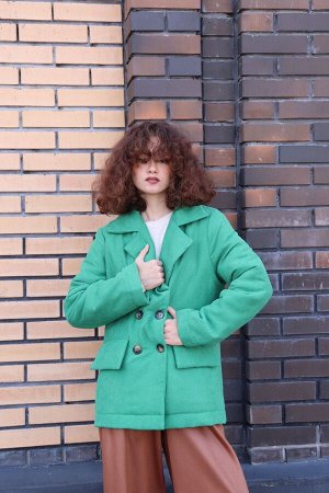 Куртка утеплённая в цвете "зелёная мята"