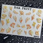 Dak Print - 3D Слайдер-дизайн для ногтей