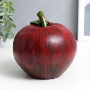 Сувенир полистоун "Яблоко красное" под дерево 11,5х11х11 см