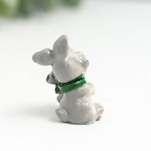 Сувенир полистоун "Новогодний кролик" МИКС 3х1,5х1,5 см