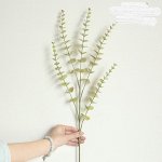 Искусственный цветок &quot;Эвкалипт&quot;, цвет красный