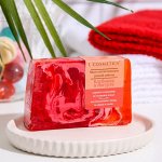 Мыло ручной работы L&#039;COSMETICS, &quot;Клубника в йогурте&quot;, 100 г
