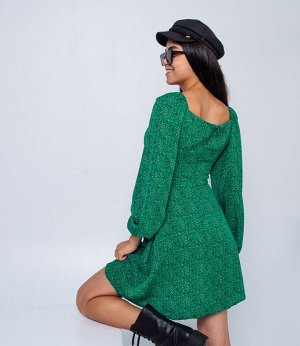 Платье #БШ1595, зеленый