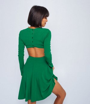Платье #БШ1612, зеленый