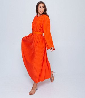 Платье #БШ1617, оранжевый