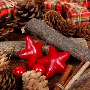 Набор новогоднего декора «Шишки и подарочки»
