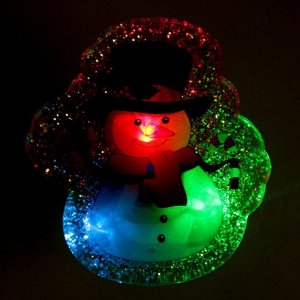 Мялка «Снеговик» световая, прилипает