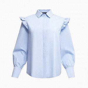 Рубашка женская MIST: Classic Collection, голубой