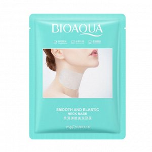 Увлажняющая маска для шеи BioAqua Smooth&Elastic Neck Mask
