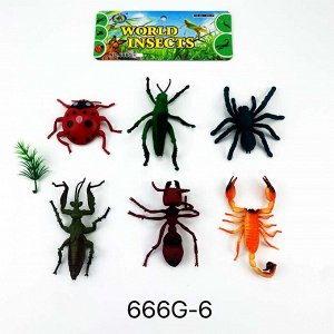Набор насекомых OBL965537 666G-6 (1/240)