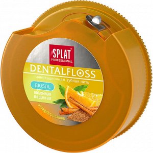 Зубная нить Splat DentalFloss с ароматом Апельсин-Корица 40 м.