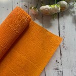 Гофра Китай, 250*50 см, №25 оранжевый