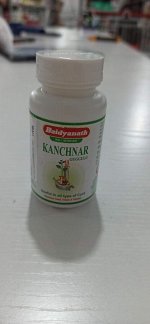 Kanchnar Guggulu Baidyanath &quot;Канчнар Гугул&quot; для лечения варикоза и геморроя 80 таб.
