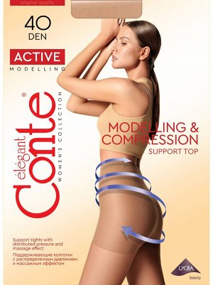 Conte Active 40 Колготки с утягивающими шортиками