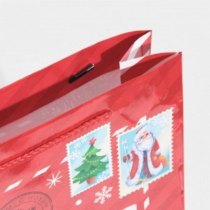 Пакет ламинированный вертикальный «Полярная почта», L 31 ? 40 ? 11 см