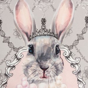 Полотенце Этель Royal bunny 40х73 см, 100% хл, саржа 190 г/м2