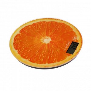 Весы кухонные Luazon LVK-701 "Апельсин", электронные, до 7 кг