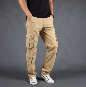Штаны брюки мужские с несколькими карманами.