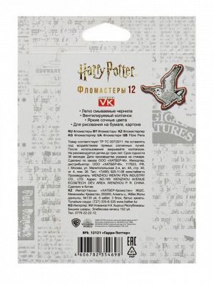 Набор фломастеров серии Гарри Поттер 12шт