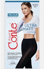 Velour 100 Колготки женские матовые микрофибра с велюровым эффектом