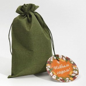 Мешок подарочный «Зелень», 20 ? 30 см