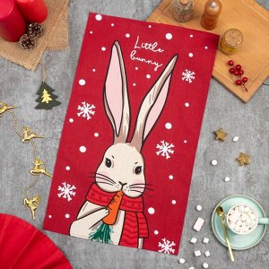 Полотенце Доляна Little bunny 35х60 см, 100% хлопок, 160 г/м2