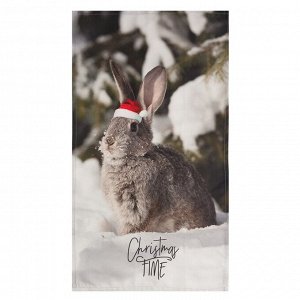 Полотенце Этель Christmas time 40х73 см, 100% хл, саржа 190 г/м2