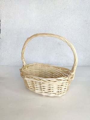 Корзина плетеная овальная, L