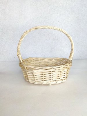 Корзина плетеная овальная, L