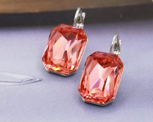 Серьги с чешскими кристаллами