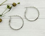 Серьги-кольца (3 см) V57477250750